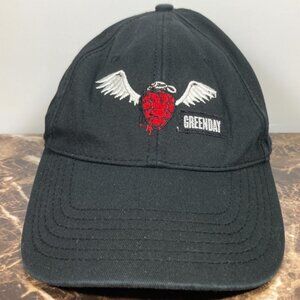 Green Day American Idiot Grenade Heart Youth Size Baseball Hat Cap Vintage 2006